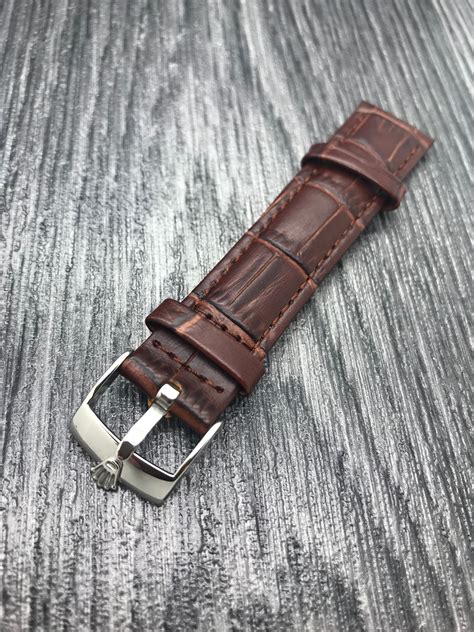 genuine rolex watch straps uk|original rolex leather strap.